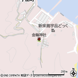 金輪神社周辺の地図
