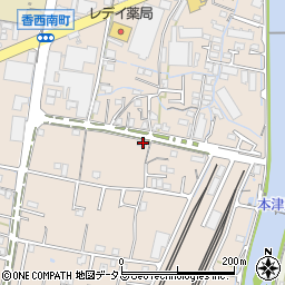 香川県高松市香西南町339周辺の地図
