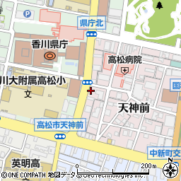 本気豚食 県庁前店周辺の地図
