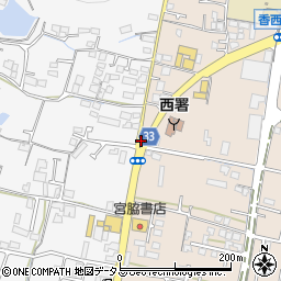 香川県高松市香西南町607周辺の地図