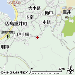 広島県尾道市因島重井町6521-3周辺の地図