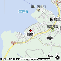 広島県尾道市因島重井町6248周辺の地図