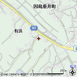 広島県尾道市因島重井町3736周辺の地図