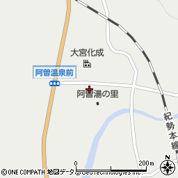 阿曽郵便局 ＡＴＭ周辺の地図