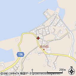 香川県さぬき市小田575周辺の地図