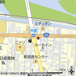 センコー産業高松東支店周辺の地図