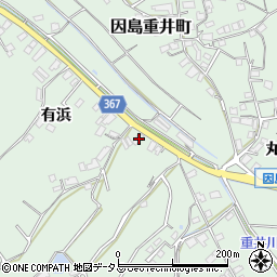 広島県尾道市因島重井町3740-1周辺の地図