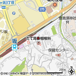 あおぞら薬局坂駅前店周辺の地図