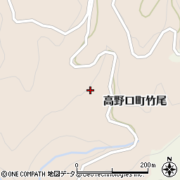 和歌山県橋本市高野口町竹尾184周辺の地図