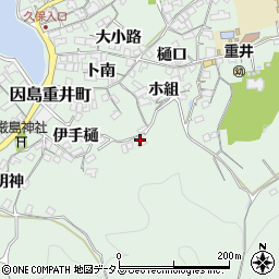 広島県尾道市因島重井町6525周辺の地図