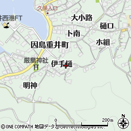 広島県尾道市因島重井町6592周辺の地図