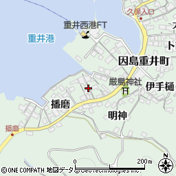 広島県尾道市因島重井町6270周辺の地図