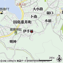 広島県尾道市因島重井町6590周辺の地図