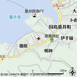 広島県尾道市因島重井町6275周辺の地図