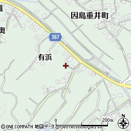 広島県尾道市因島重井町3623周辺の地図