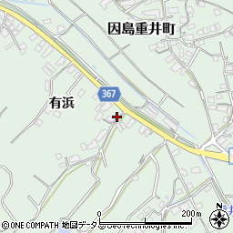 広島県尾道市因島重井町3619周辺の地図