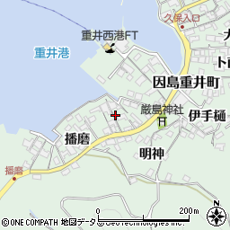 広島県尾道市因島重井町6268周辺の地図