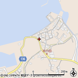 香川県さぬき市小田570周辺の地図