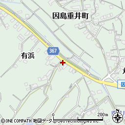 広島県尾道市因島重井町3739周辺の地図