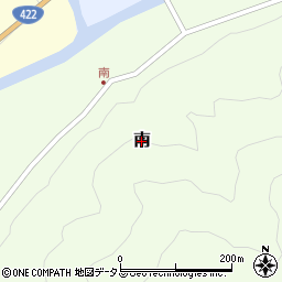 三重県大台町（多気郡）南周辺の地図
