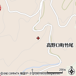 和歌山県橋本市高野口町竹尾188周辺の地図