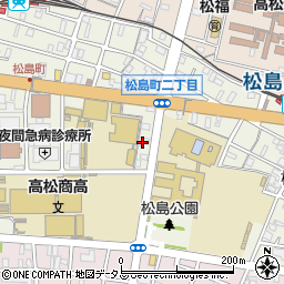 田坂耳鼻咽喉科医院周辺の地図