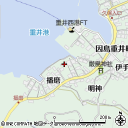 広島県尾道市因島重井町6255周辺の地図