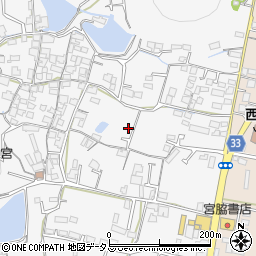 香川県高松市鬼無町是竹周辺の地図
