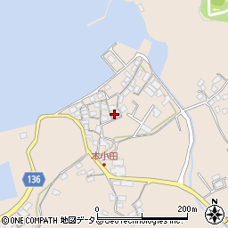 香川県さぬき市小田543周辺の地図