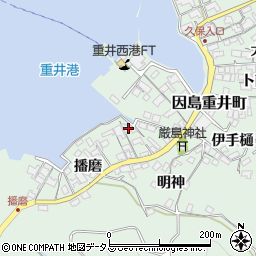 広島県尾道市因島重井町6263周辺の地図