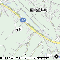 広島県尾道市因島重井町3612周辺の地図