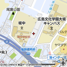 シモハナ物流株式会社　広島物流センター周辺の地図