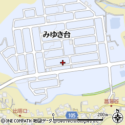 和歌山県橋本市みゆき台18周辺の地図