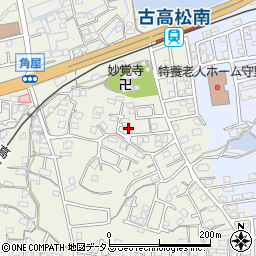 香川県高松市高松町2039-17周辺の地図