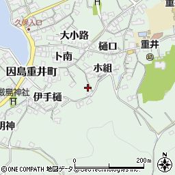広島県尾道市因島重井町6545周辺の地図
