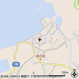 香川県さぬき市小田545周辺の地図