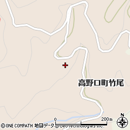 和歌山県橋本市高野口町竹尾191周辺の地図