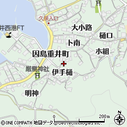 広島県尾道市因島重井町6618-4周辺の地図