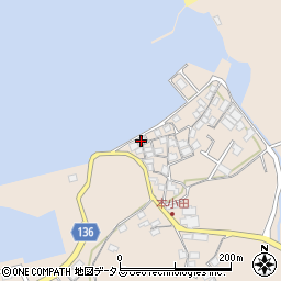 香川県さぬき市小田556周辺の地図
