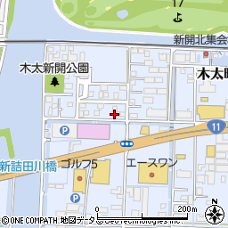有限会社島谷　硝子店周辺の地図