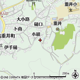 広島県尾道市因島重井町3088周辺の地図