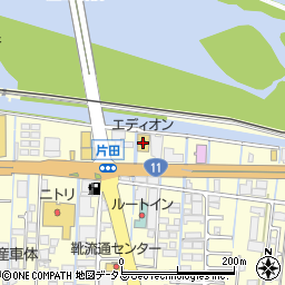 エディオンタケヤ電機屋島店周辺の地図