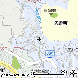 広島県広島水道管理事務所矢野開閉所周辺の地図