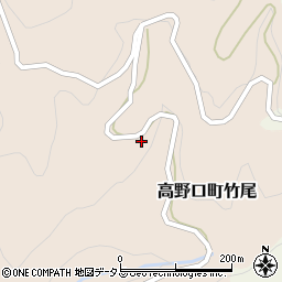 和歌山県橋本市高野口町竹尾202周辺の地図