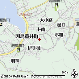 広島県尾道市因島重井町6645周辺の地図