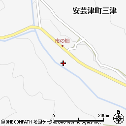 広島県東広島市安芸津町三津1402周辺の地図