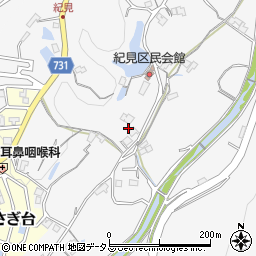 和歌山県橋本市紀見203周辺の地図