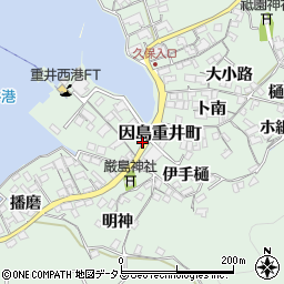 広島県尾道市因島重井町6311周辺の地図
