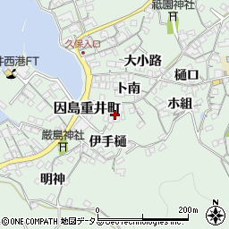 広島県尾道市因島重井町6648周辺の地図