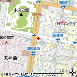 ファミリーマート高松亀井町店周辺の地図